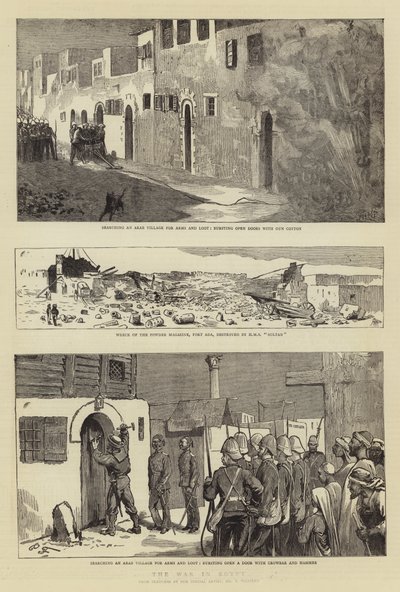 De oorlog in Egypte door Henry Marriott Paget